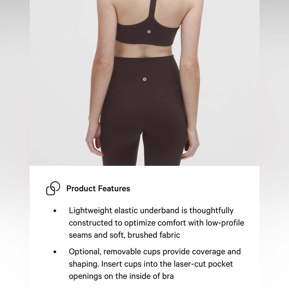 Lululemon Athletica Flow Y bra - Picture 8 of 10